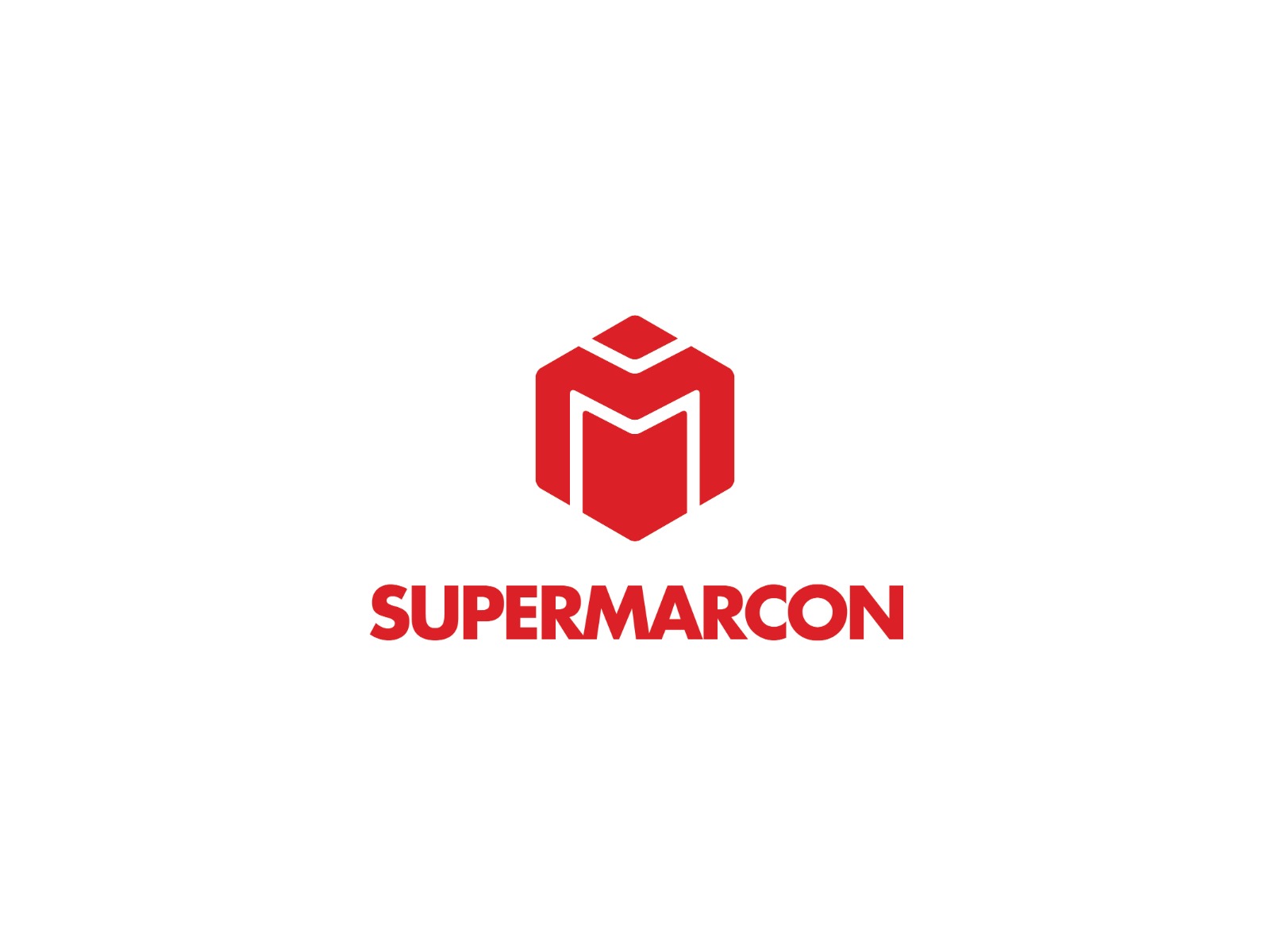 Logo SuperMarcon - apoio da Festa Túnel do Tempo